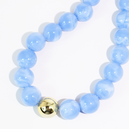 Baby Blue Crush Necklace