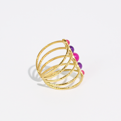 Berry Bloom Ring