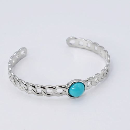 Beth Silver Cuff O35