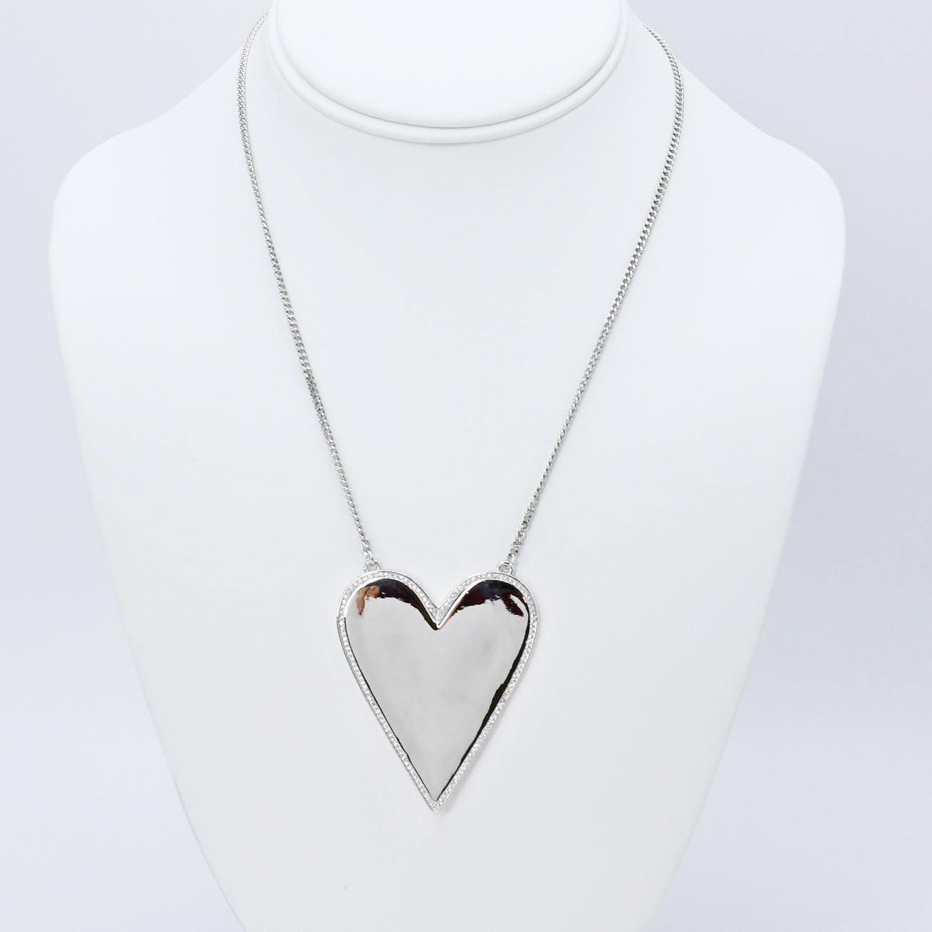 Big Love Silver Necklace