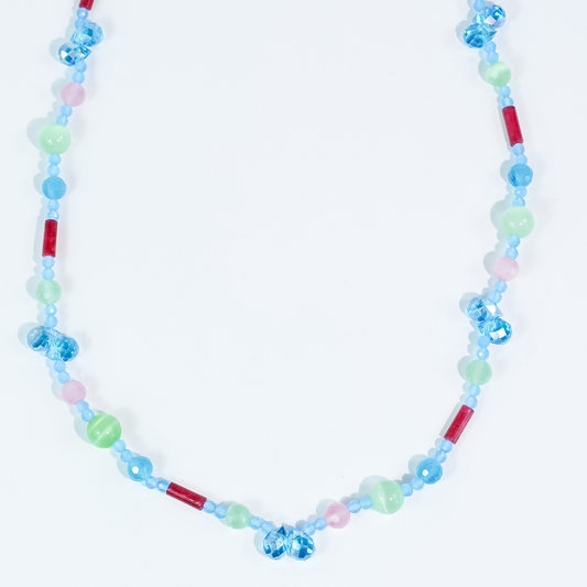 Bits of Happiness Beaded Necklace