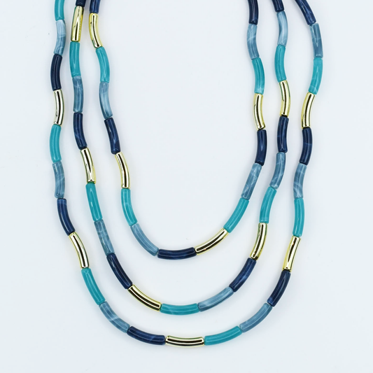Blue Tide Necklace