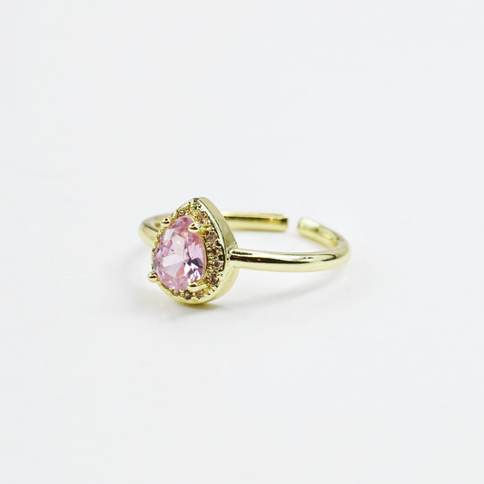 Blush Drop Ring