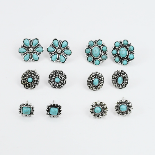 Boho Bloom Stud Set