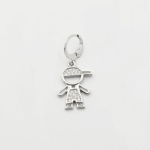 Boy Silver Charm CH-69