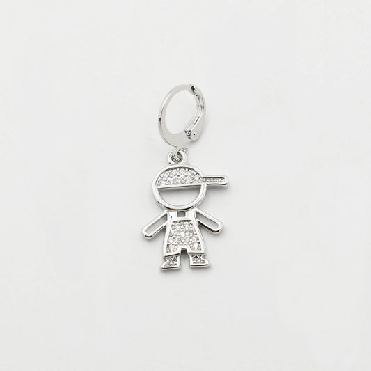 Boy Silver Charm CH-69