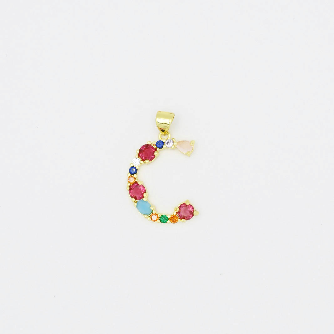 Multi Gem Initial Charm