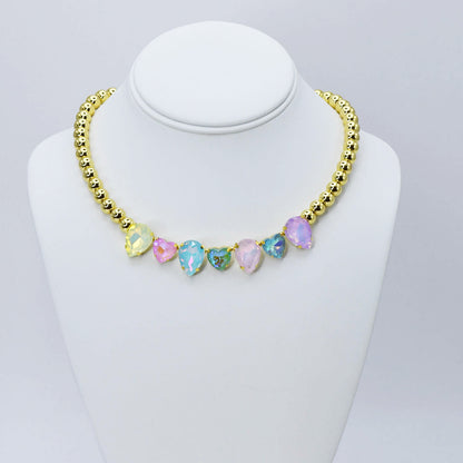 Candy Heart Glow Necklace N13