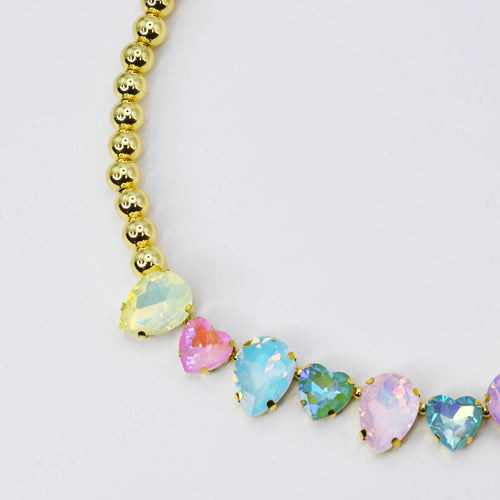 Candy Heart Glow Necklace N13