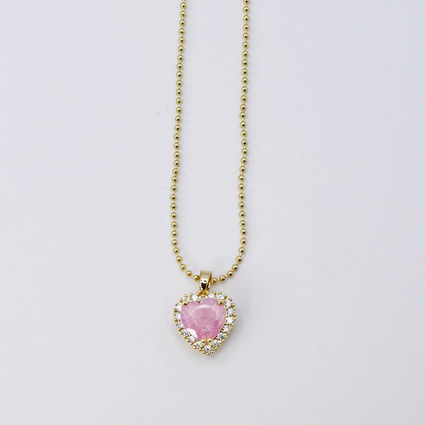 Carly Heart Necklace J22