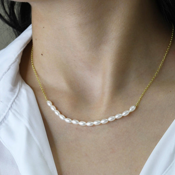 Carrie Pearl Necklace
