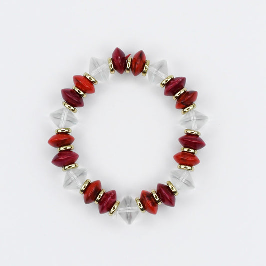 Cherry Pop Beaded Bracelet