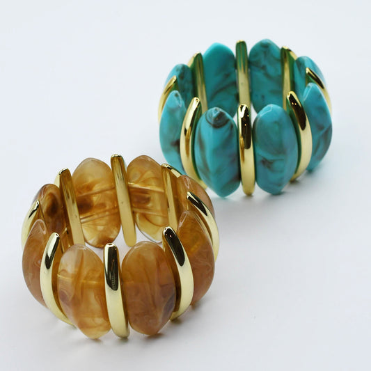 Chunk it Up Stretch Bracelet