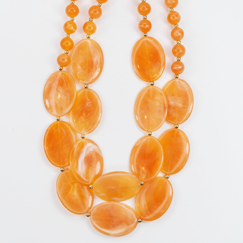 Citrus Double Haze Necklace