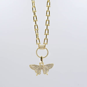 Clip Butterfly Gold