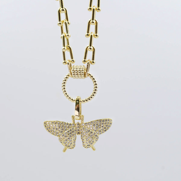 Clip Butterfly Gold K4