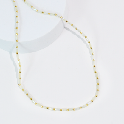 Coastal Bloom Beads Necklace