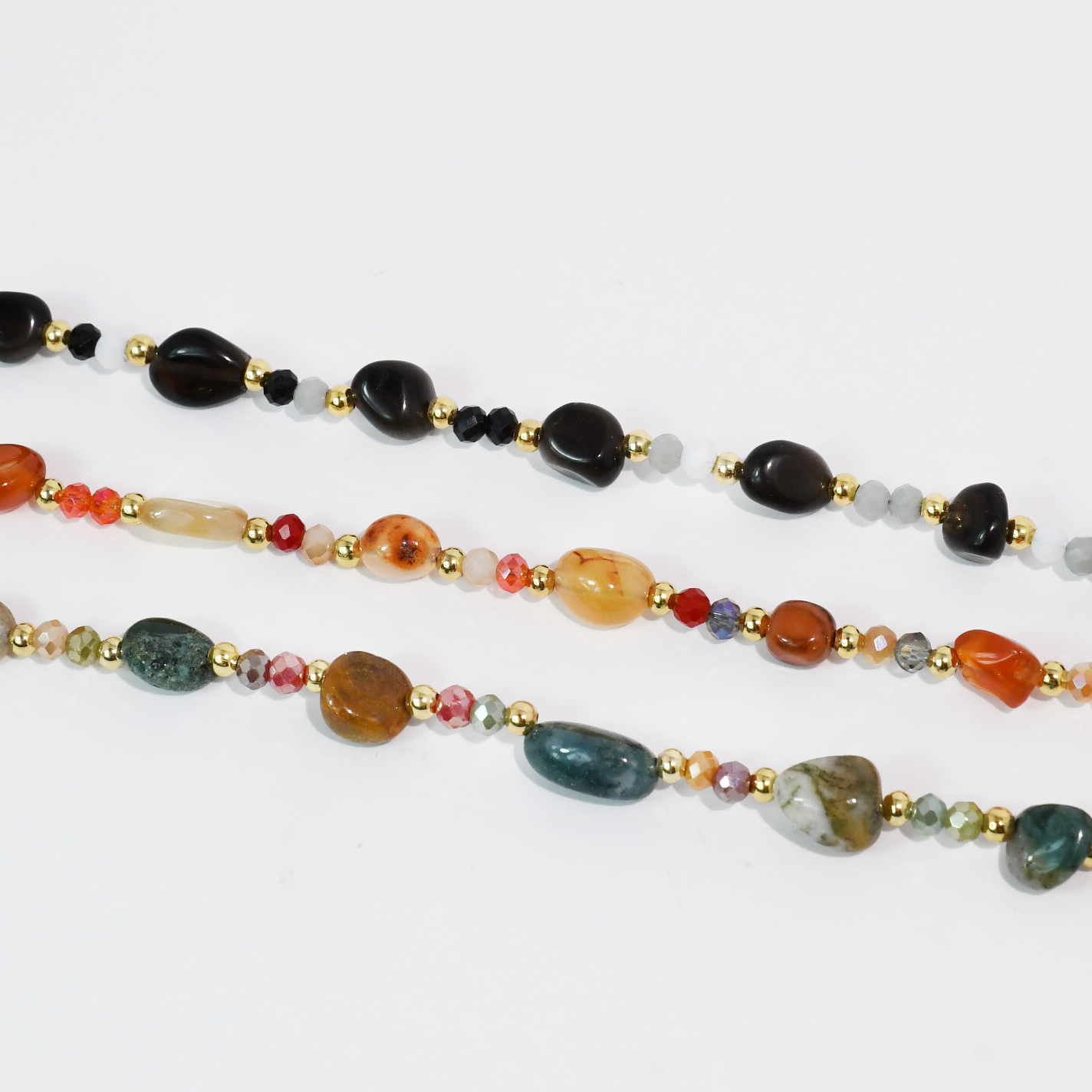 Colors of Autumn Beads Necklace