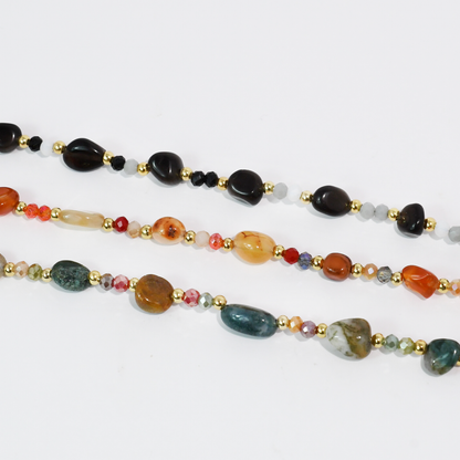 Colors of Autumn Beads Necklace