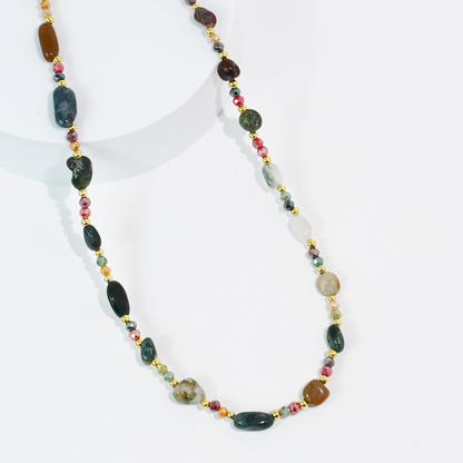 Colors of Autumn Beads Necklace
