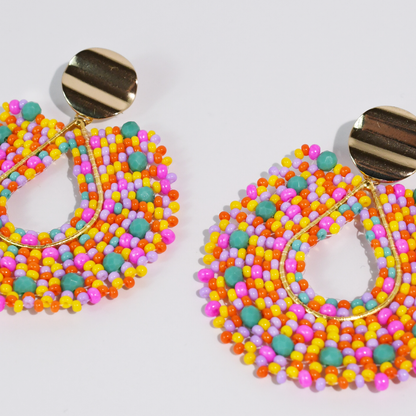 Confetti Beaded Earrings
