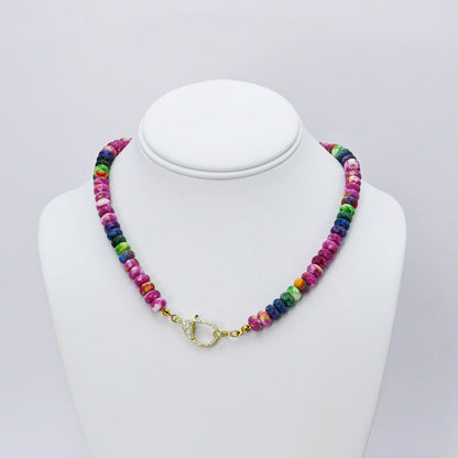 Cool Girl Gemstone Necklace