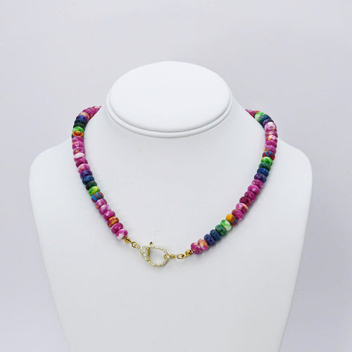 Cool Girl Gemstone Necklace