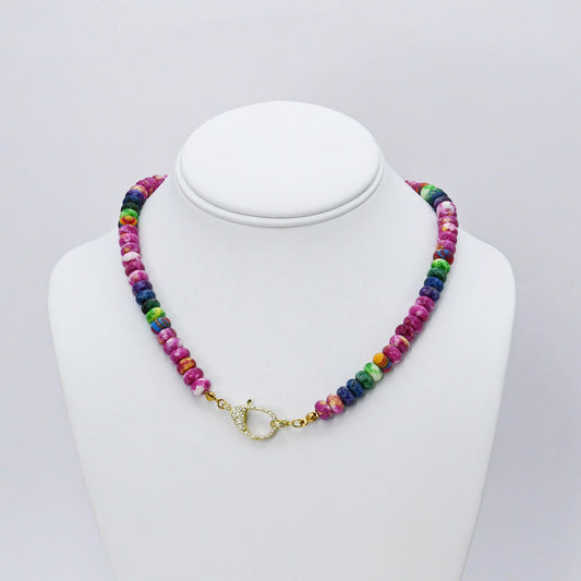 Cool Girl Gemstone Necklace