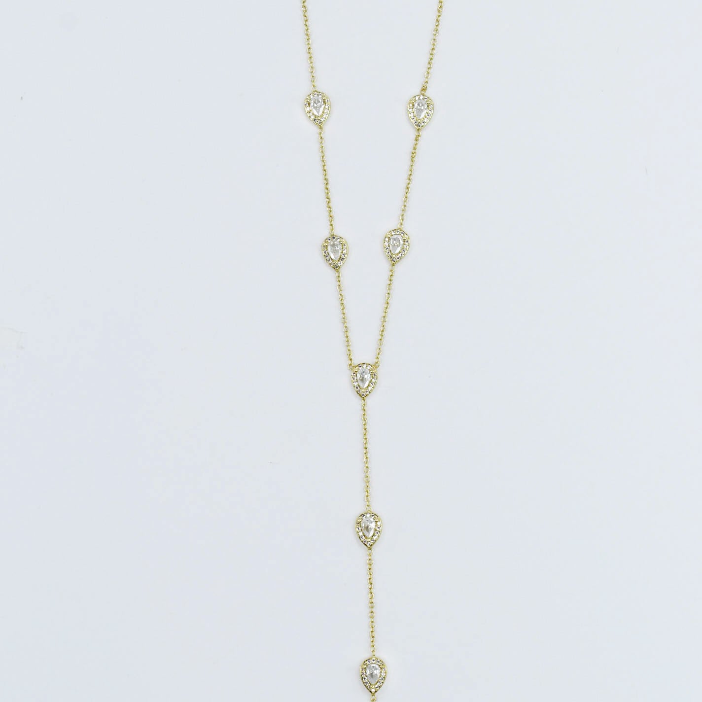 Crystal Y-Glow Necklace