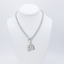 Load image into Gallery viewer, Cute Flower Silver Necklace J3
