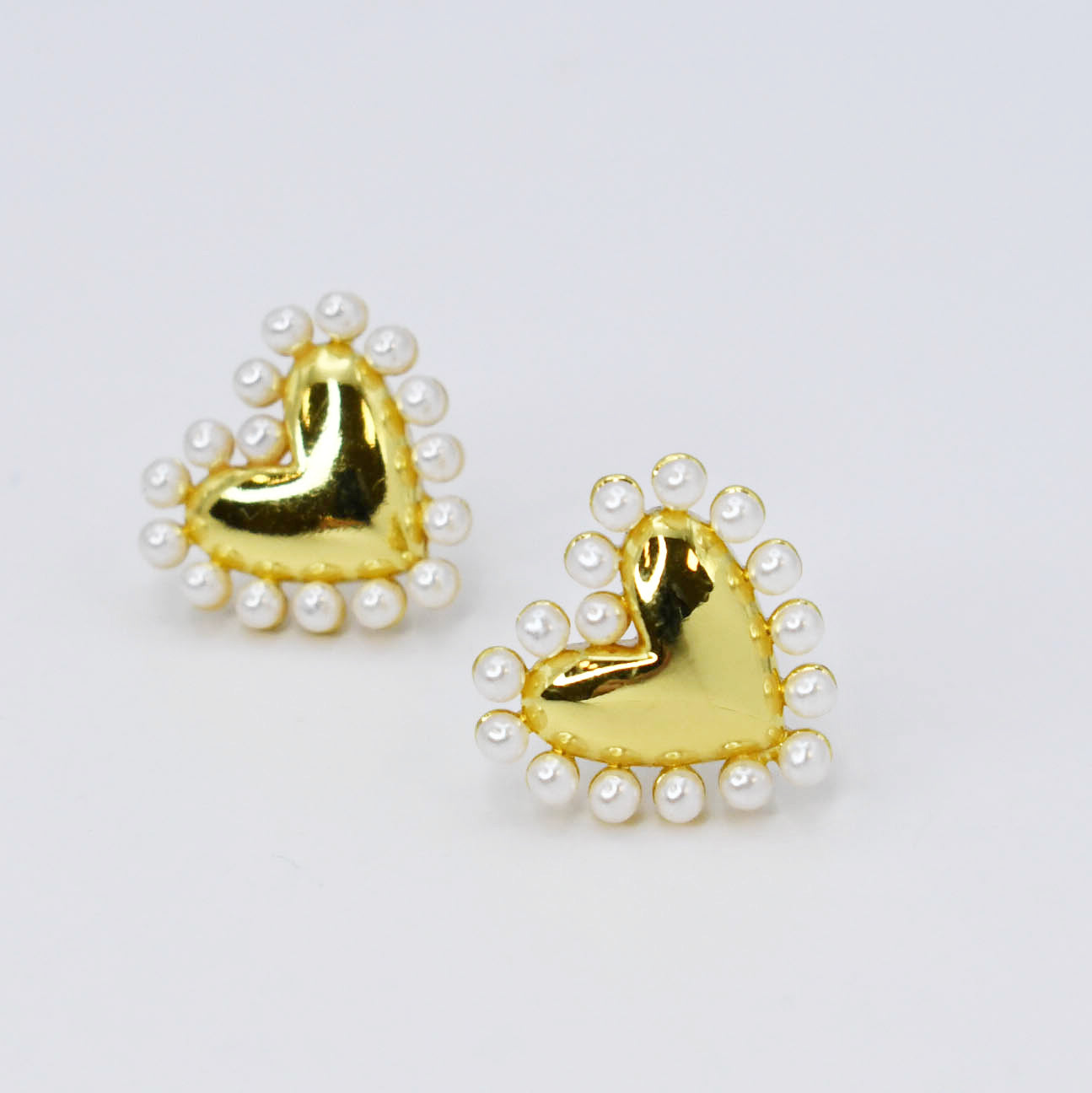 Cute Love Gold Earring