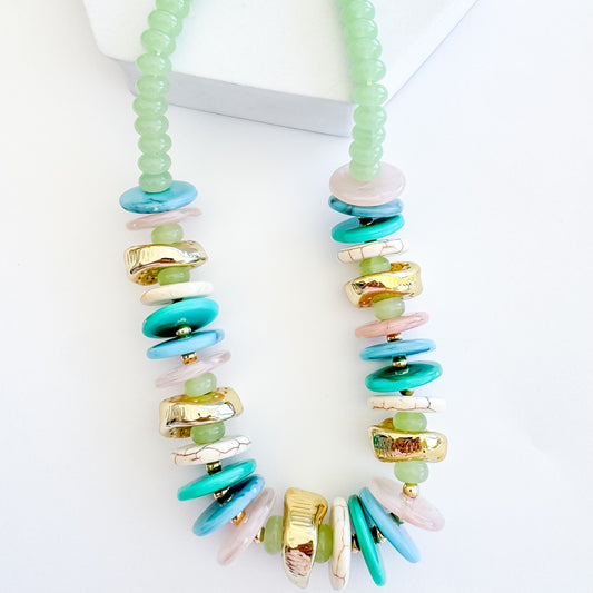 Glow greens Necklace