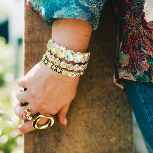 Iridescent Heart Stack Set