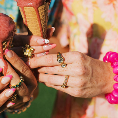 Double Sparkle Ring