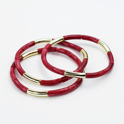 Dainty Glam Stretch Bracelet Set