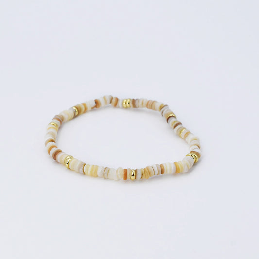 Dainty Natural Beaded Bracelet T58