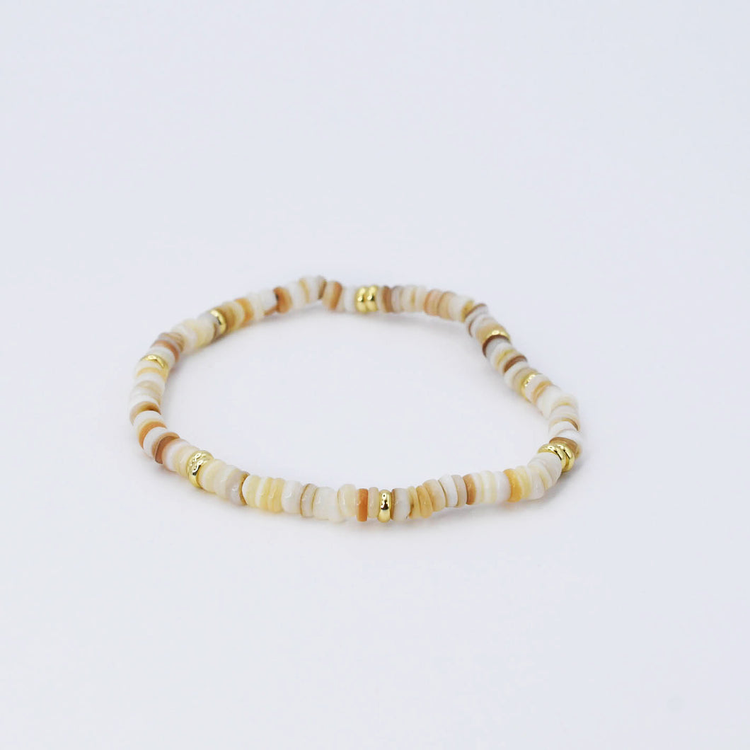 Dainty Natural Beaded Bracelet T58