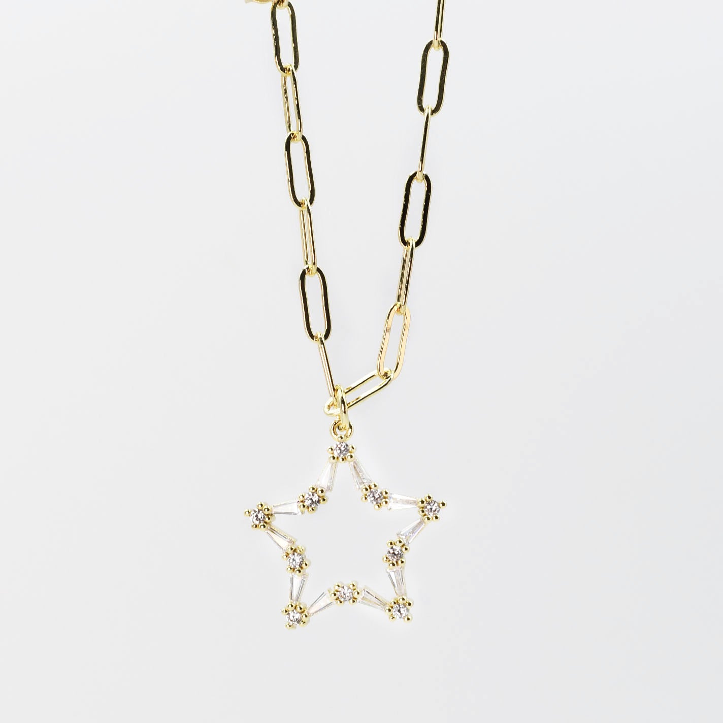 David’s Star Necklace K13