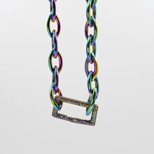 Load image into Gallery viewer, Dazzling Rectangle Clip Necklace M19
