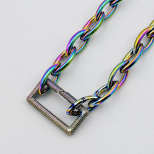 Load image into Gallery viewer, Dazzling Rectangle Clip Necklace M19
