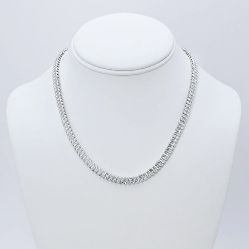 Diamond Dreams Silver Necklace N13