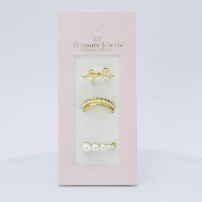 Divine Pearl Ring Set G13