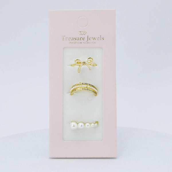 Divine Pearl Ring Set G13