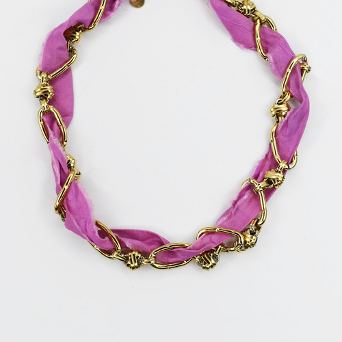 Don't Get it Twisted Pink Collar