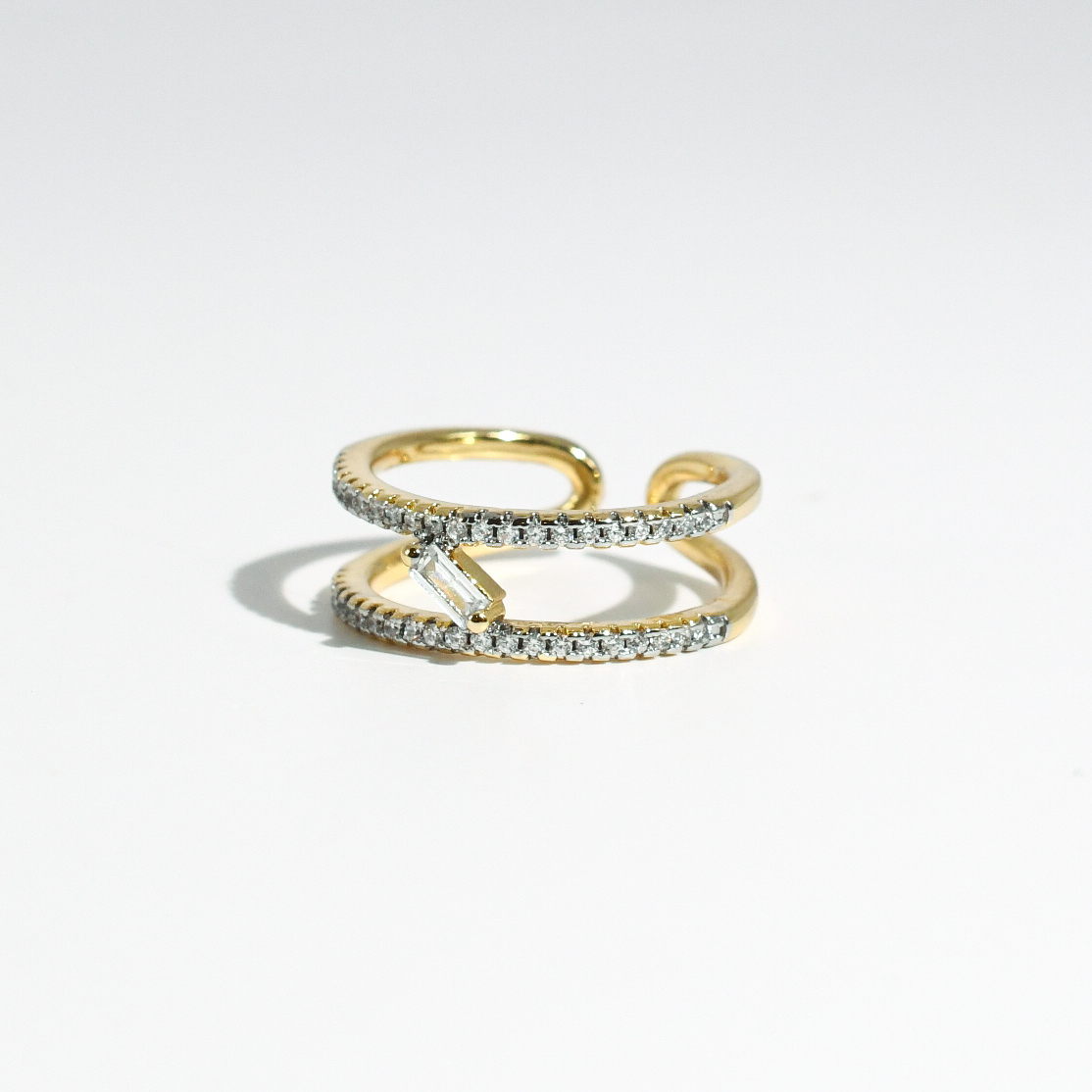 Double Dazzle Ring – Treasure Jewels, Inc.