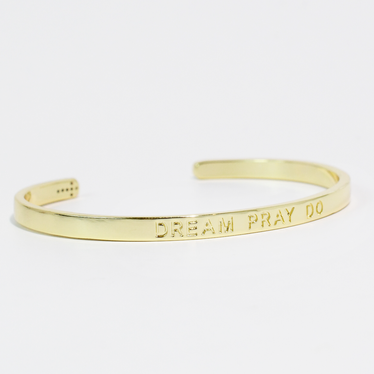 Dream Pray Do Bangle