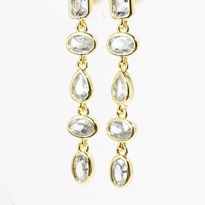 Drop of Fabulous Gold Earring