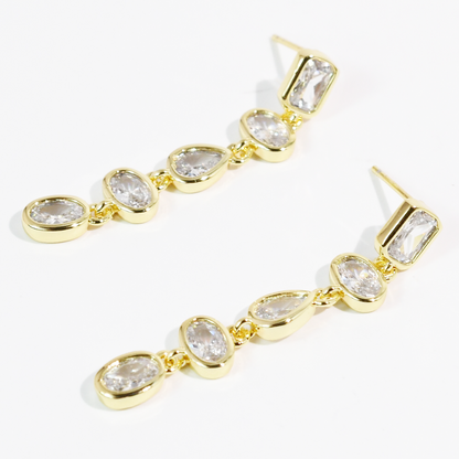Drop of Fabulous Gold Earring