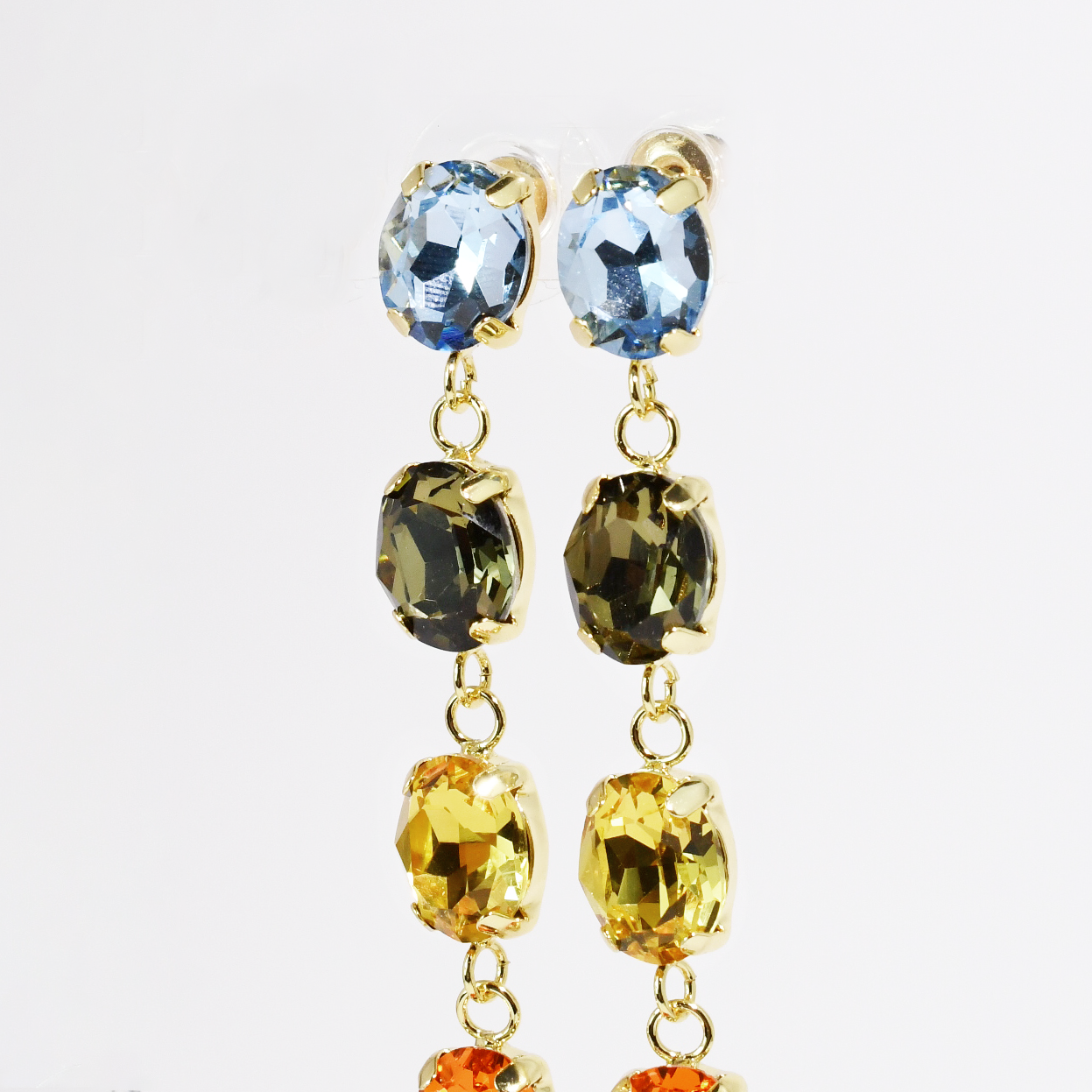 Drop Rainbow Earrings