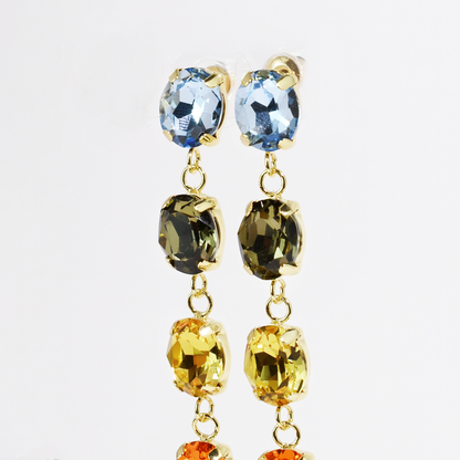 Drop Rainbow Earrings